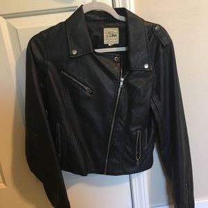 Vegan leather jacket